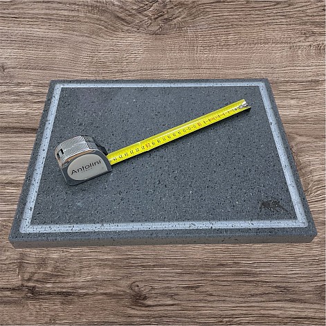 Grilovací kámen LavaGrill vel. 3 cm - 43x34 + obvodová drážka