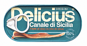 Delicius - Ančovičky - Canale di Sicili 28g